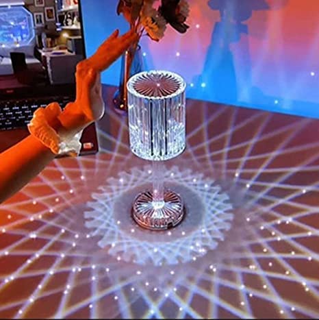 Crystal Diamond Table Lamps