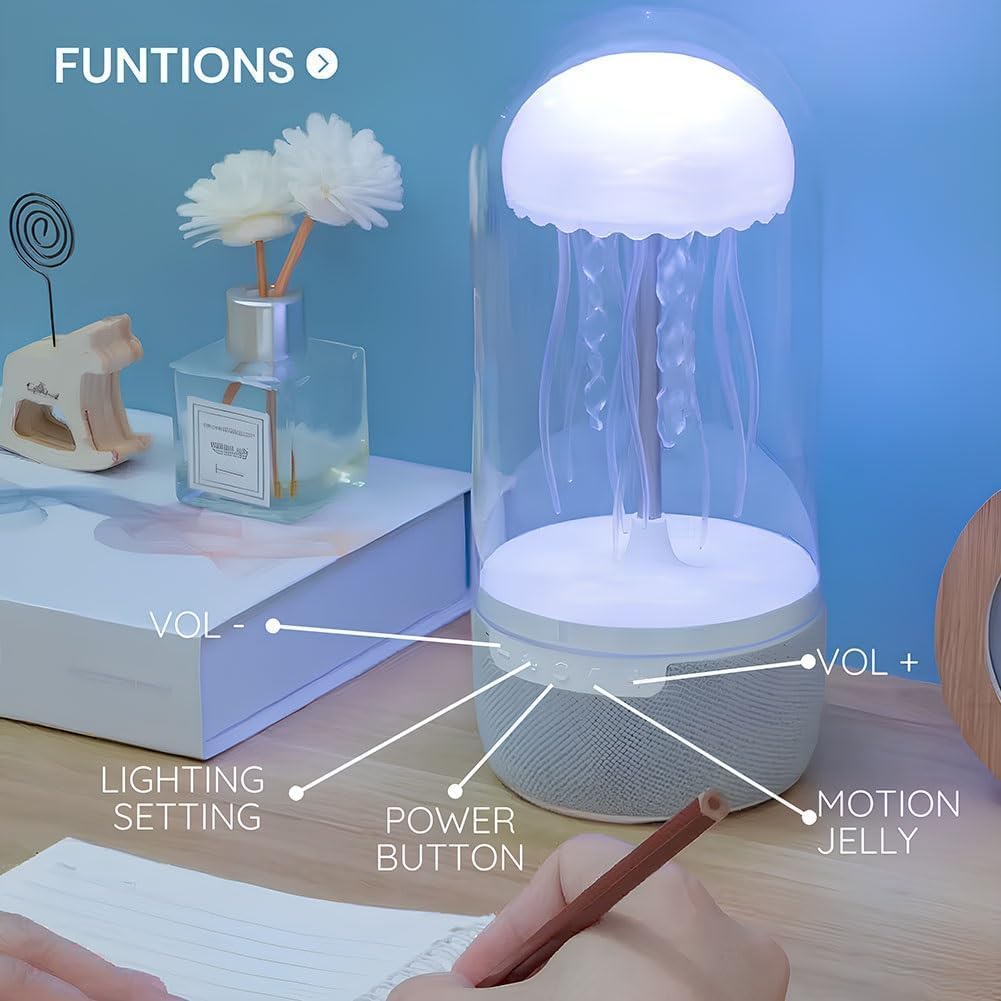 Jellyfish Lamp Bluetooth Speaker