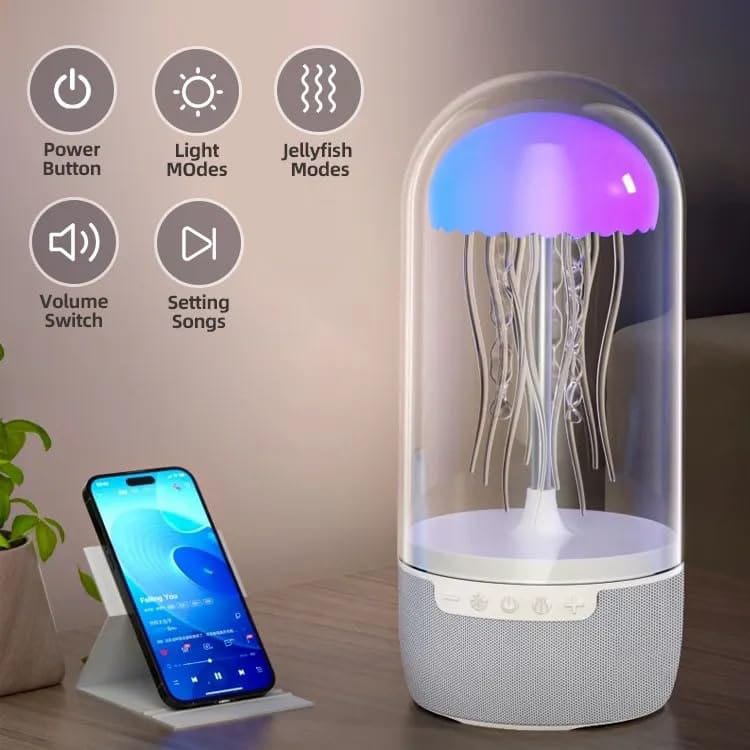 Jellyfish Lamp Bluetooth Speaker