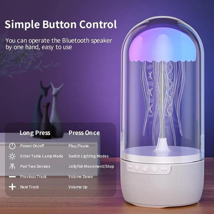 Jellyfish Lamp Bluetooth Speaker