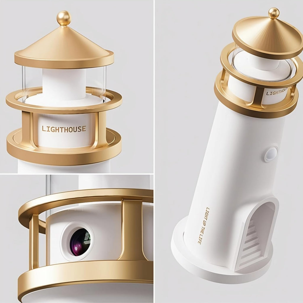 Lighthouse Moon Lamp Projector Night Light
