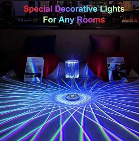 Crystal Diamond Table Lamps